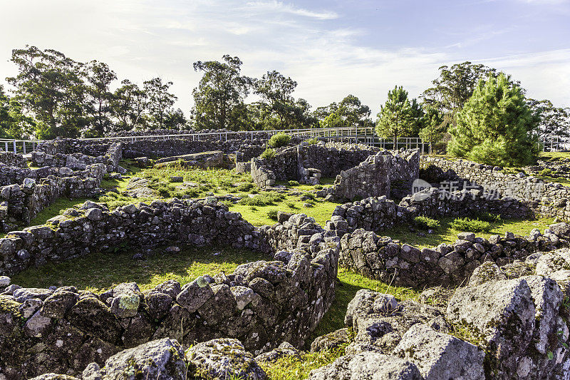 Citânia在Viana do Castelo的Santa Luzia废墟